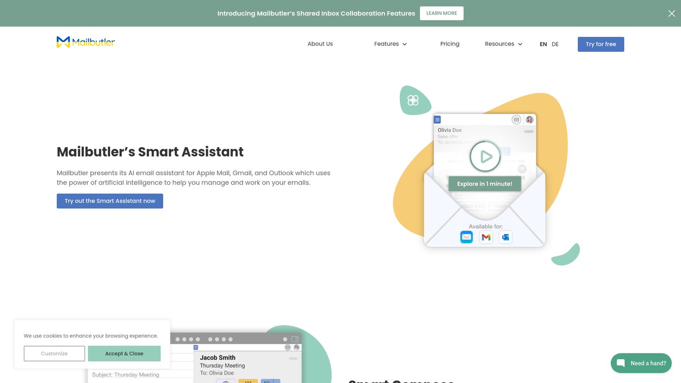 Smart Email Assistant By Mailbutler