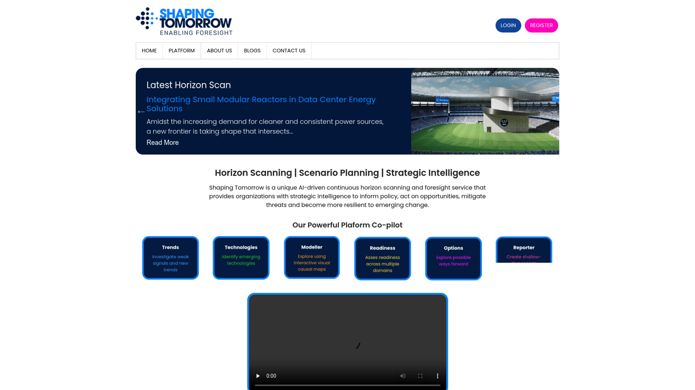 Shaping Tomorrow