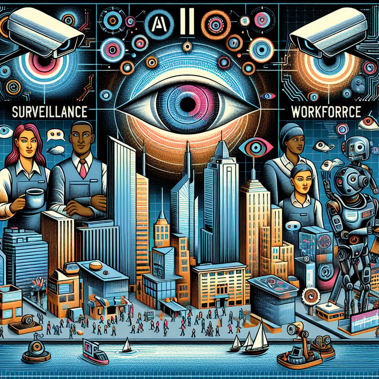 2025's AI's Impactful Year: Surveillance, Workforce Shifts, and Robotics at the Forefront