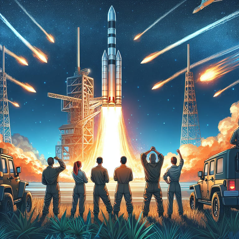 NASA Teams Up with Fort Stewart for Fiery Collaboration