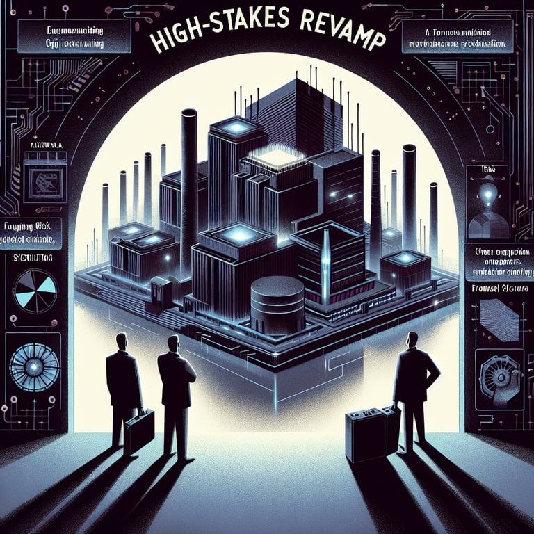 Intel's High-Stakes Revamp: Navigating Financial Strains and Foundry Futures