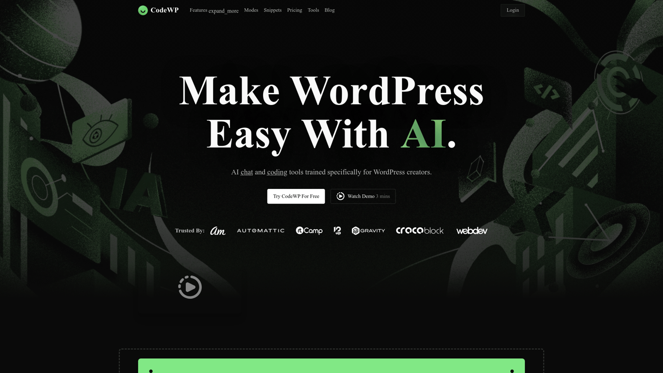 Thumbnail image for CodeWP