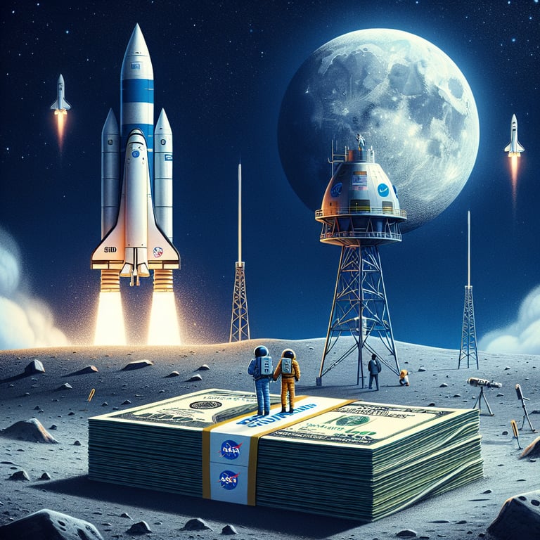NASA's Artemis 4 and 5: Funding Secured, Moon Missions Set to Soar!
