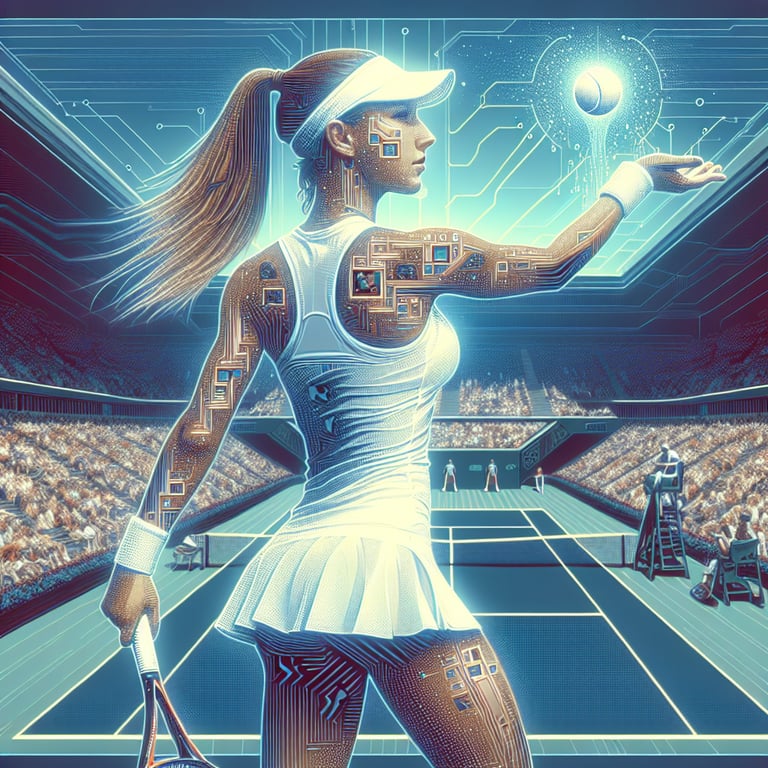 AI Influencer Mia Zelu Serves Up a Smash at Wimbledon, Goes Viral!