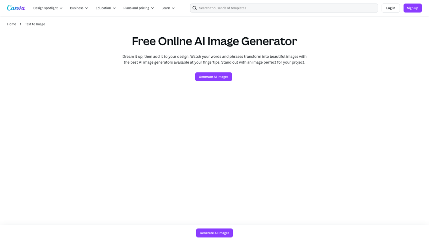 AI Image Generator | Canva