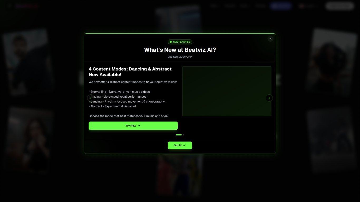 BeatViz AI Music Video Generator