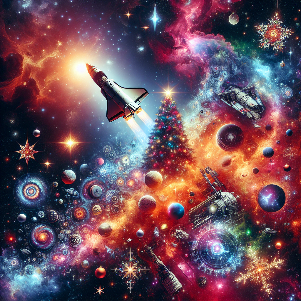 NASA's Festive Celestial Showcase: A Cosmic Christmas Tale!