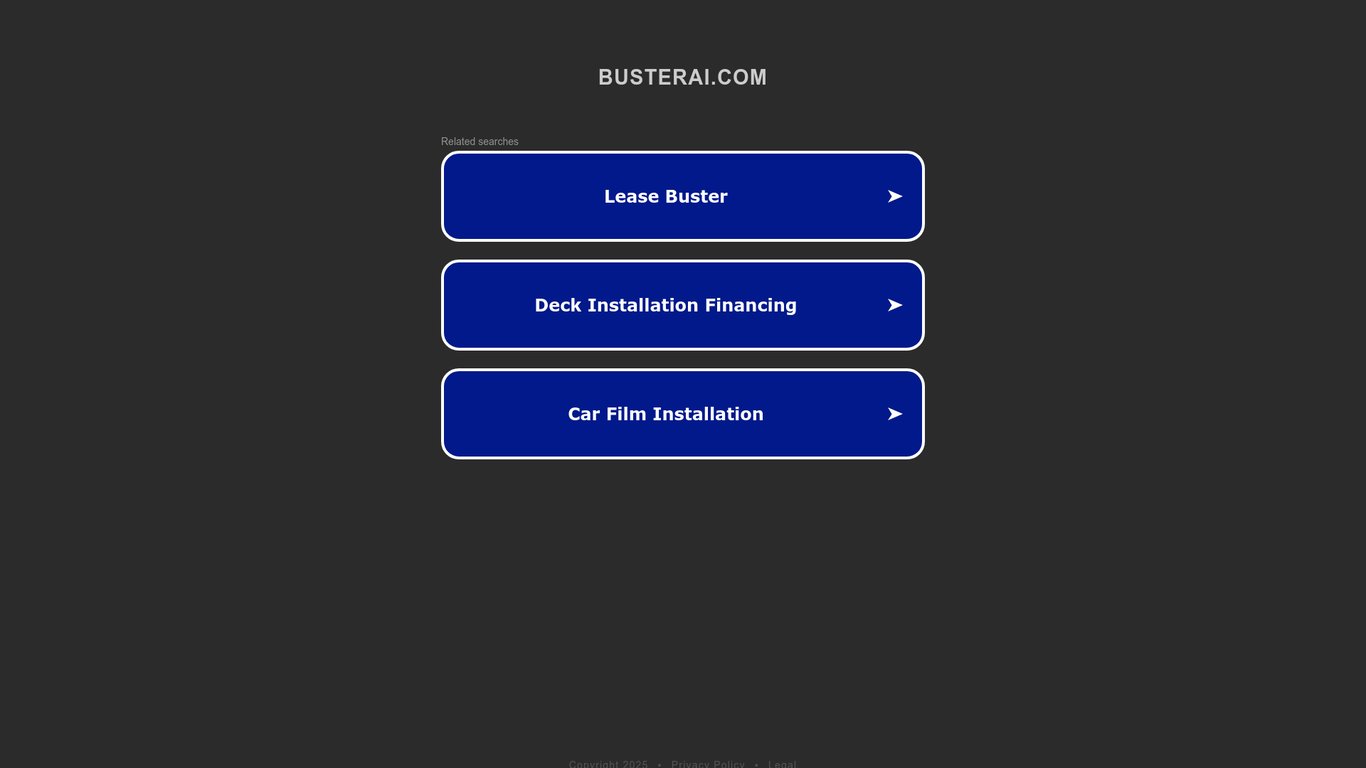 Buster AI screenshot
