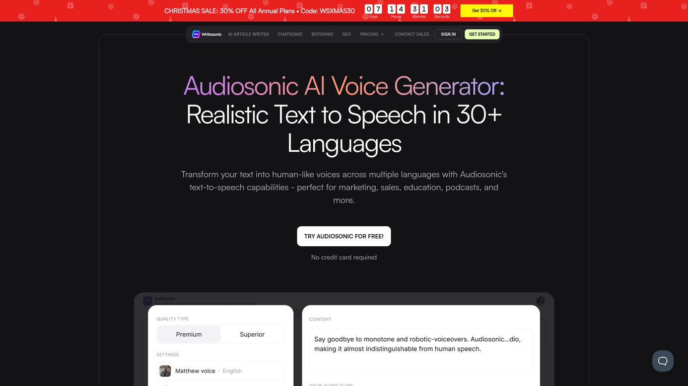 Audiosonic