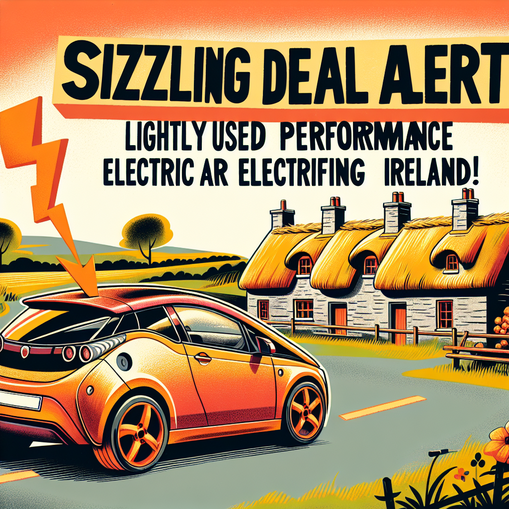 Sizzling Deal Alert: Tesla Model 3 Performance, Lightly Used and Electrifying Ireland!