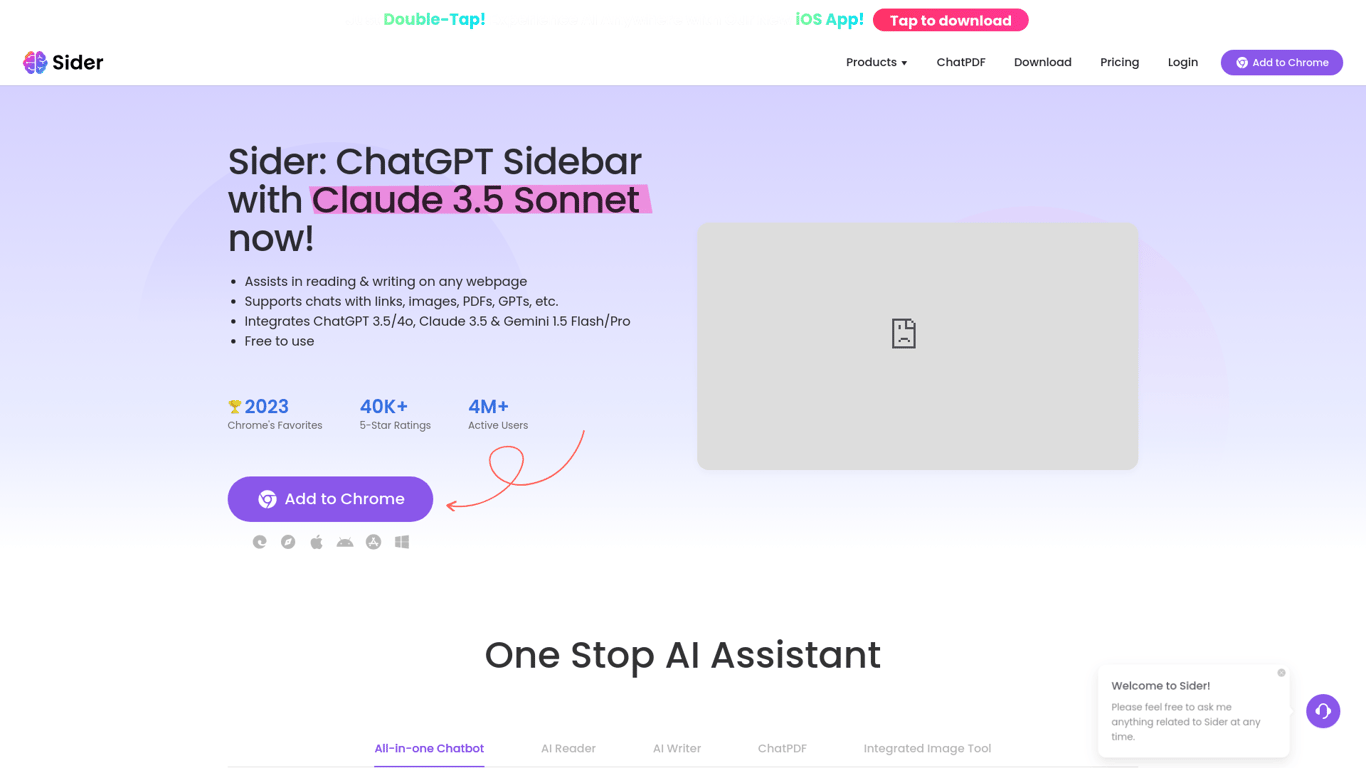 Thumbnail image for Sider.AI