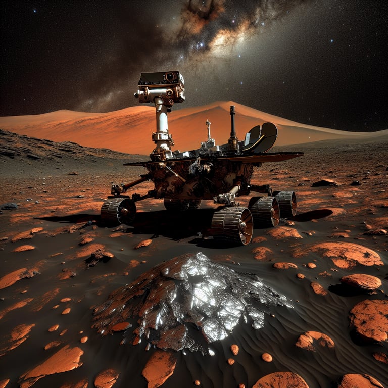 NASA Perseverance Rover Unveils Unique 'Silver Mountain' Sample on Mars: A Historic Milestone in Space Exploration