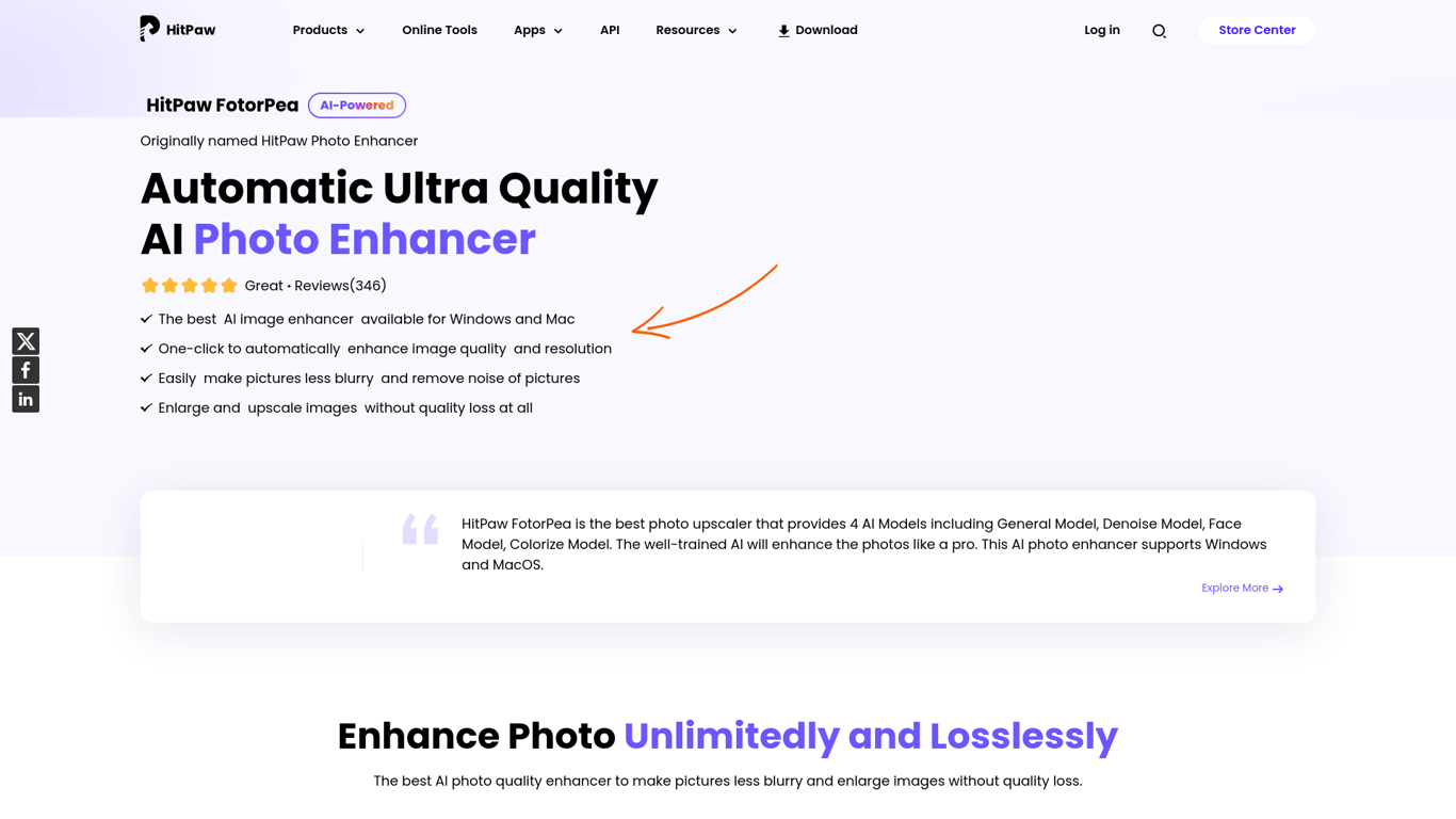 HitPaw Photo Enhancer