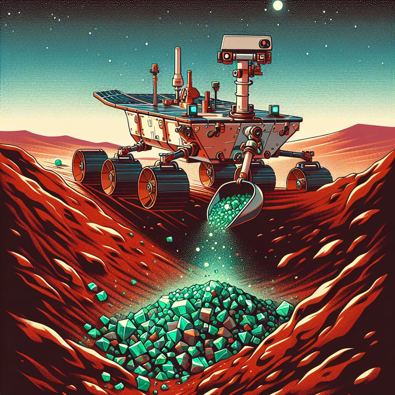 Curiosity Rover Unravels Mars's Carbon Secrets with Surprising Siderite Find
