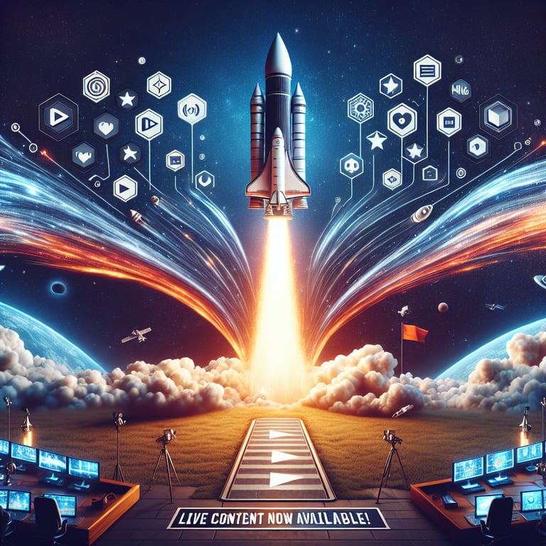 NASA's Lift-Off into Streaming: Live Content Now Available!