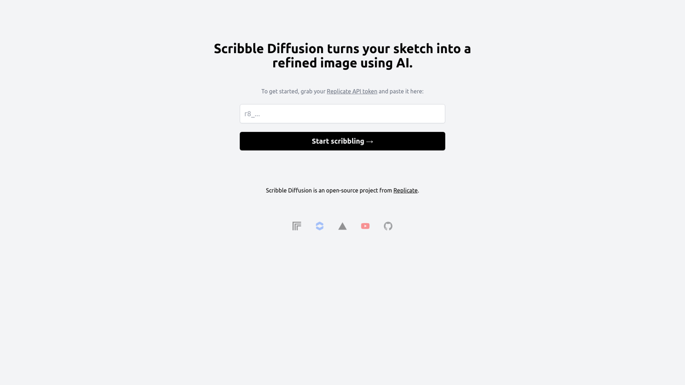 Scribble Diffusion