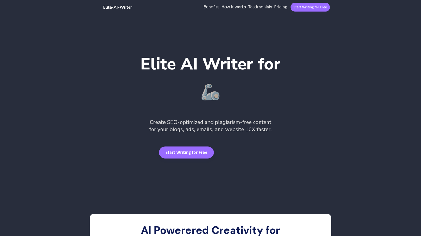 Elite AI Writer