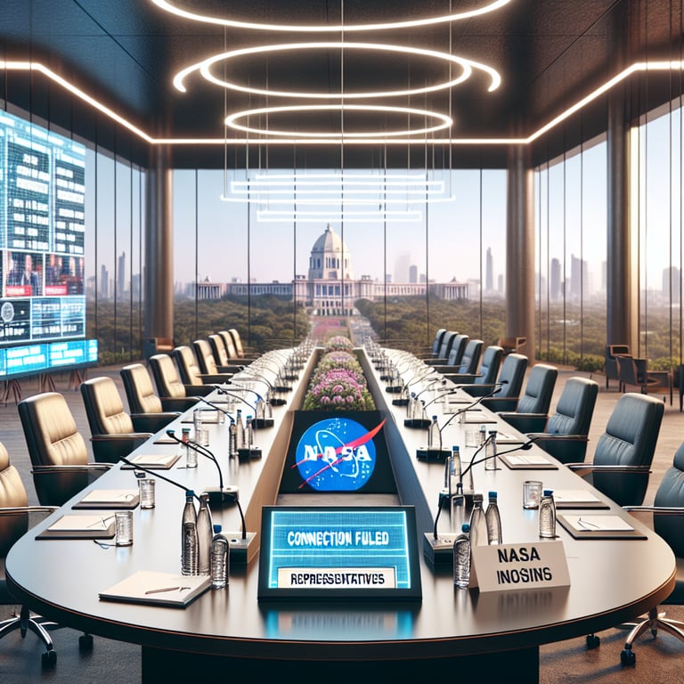 NASA Delegates Forced to Skip Delhi Meet - Technical Glitch or Political Hiccups?