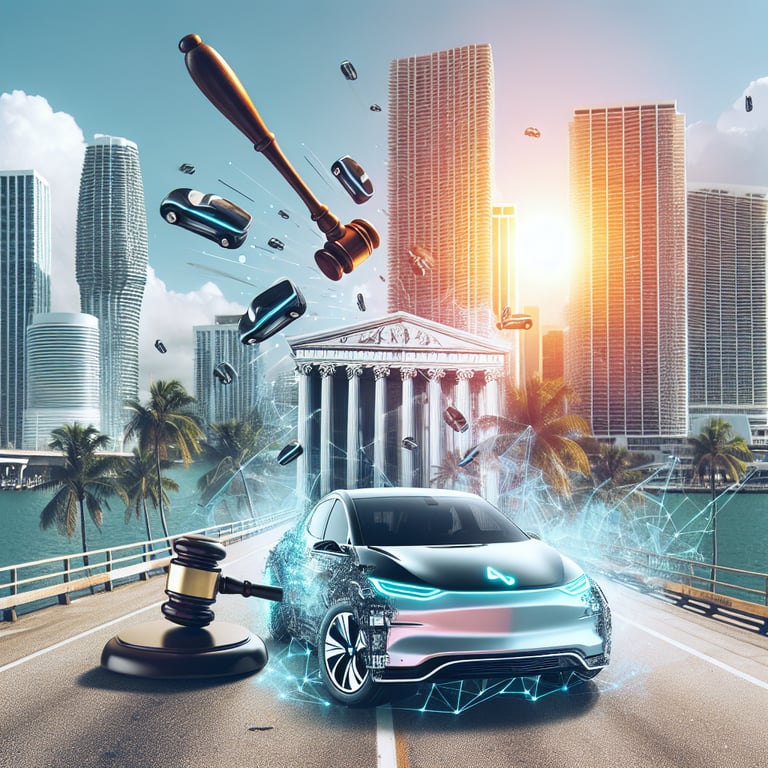 Tesla Faces Turbulence in Miami: Autopilot on Trial