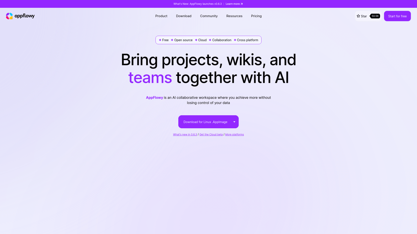 Thumbnail image for AppFlowy