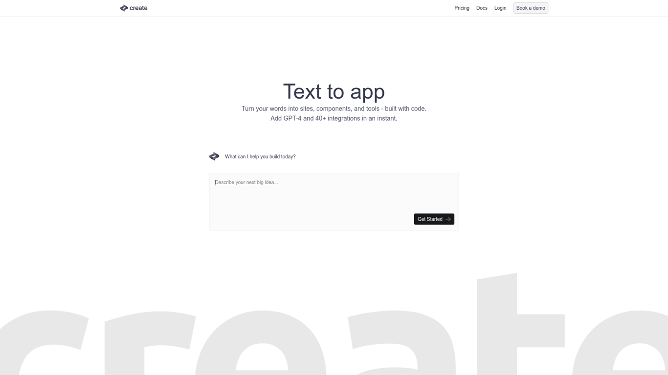 Create