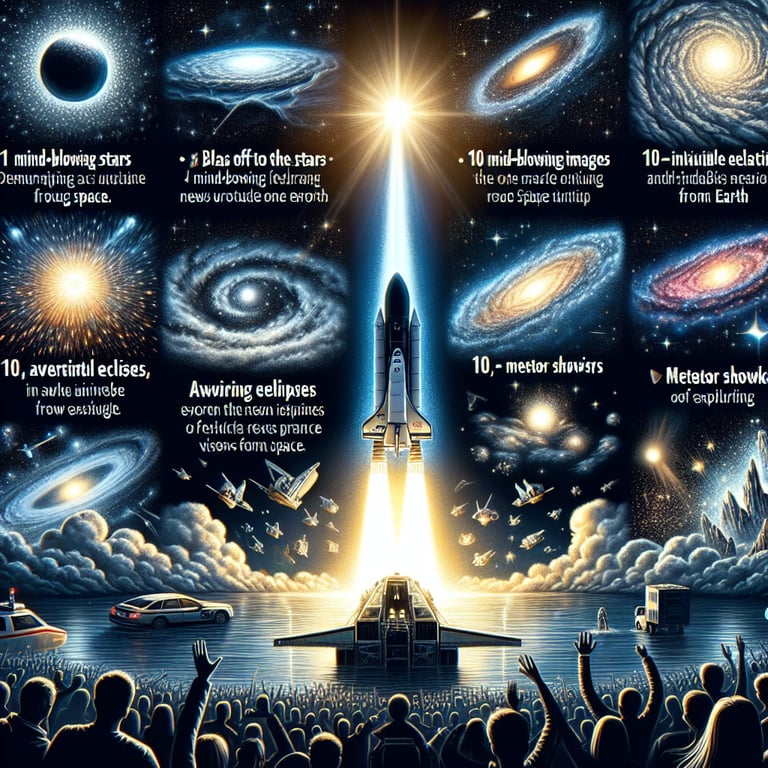 Blast Off to the Stars: 10 Mind-Blowing Images from NASA