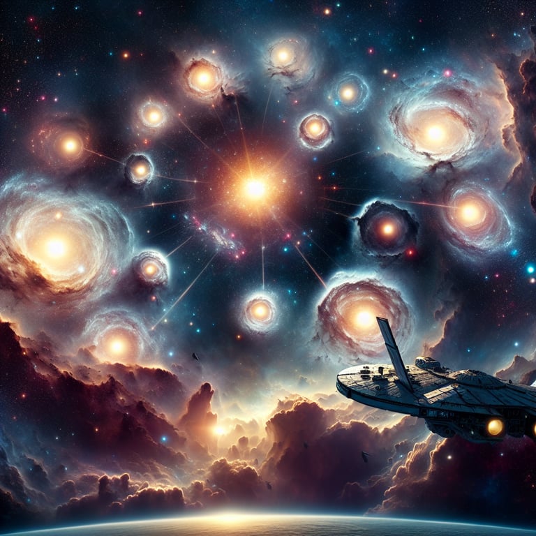 Celestial Marvel: Discovering a Unique Six-Star System