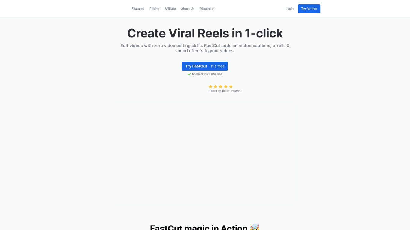 Thumbnail image for FastCut