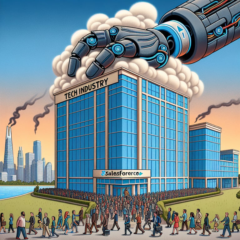 Salesforce Lays Off 1,000 as AI Focus Intensifies: What It Means for the Tech Industry