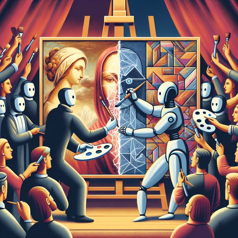 Christie's AI Art Auction Ruffles Feathers: Innovation or Appropriation?