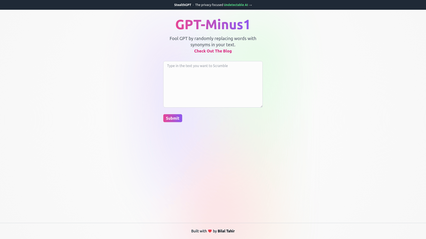 Thumbnail image for GPT-Minus1
