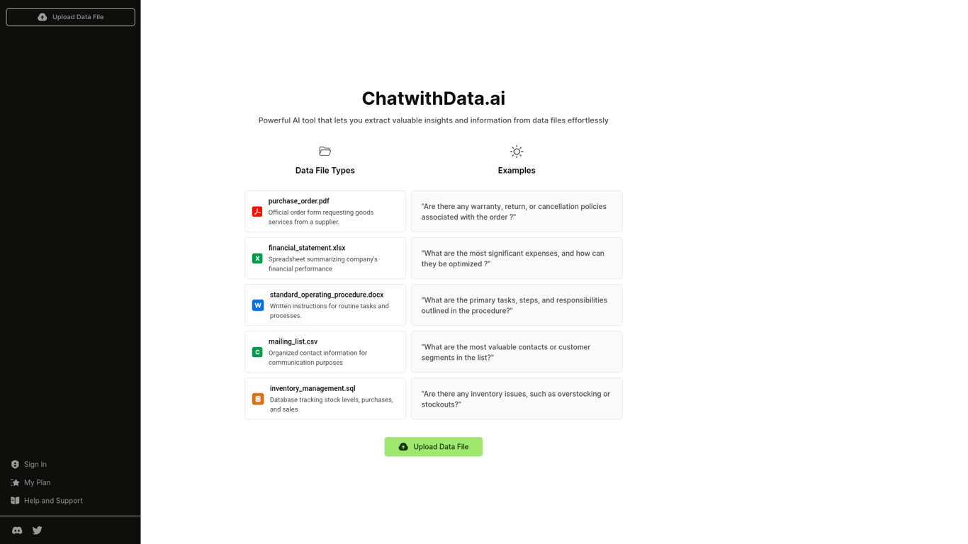 Chat With Data