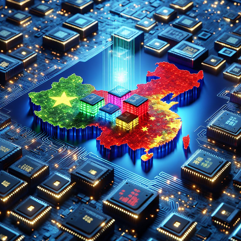 Chinese Tech Titans Embrace Homegrown AI Chips Amid US Export Controls