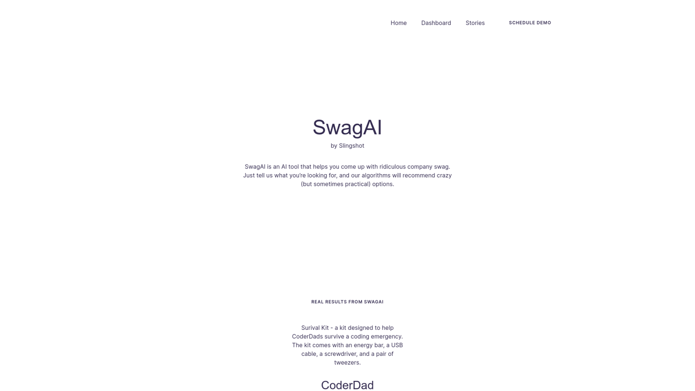 Thumbnail image for SwagAI