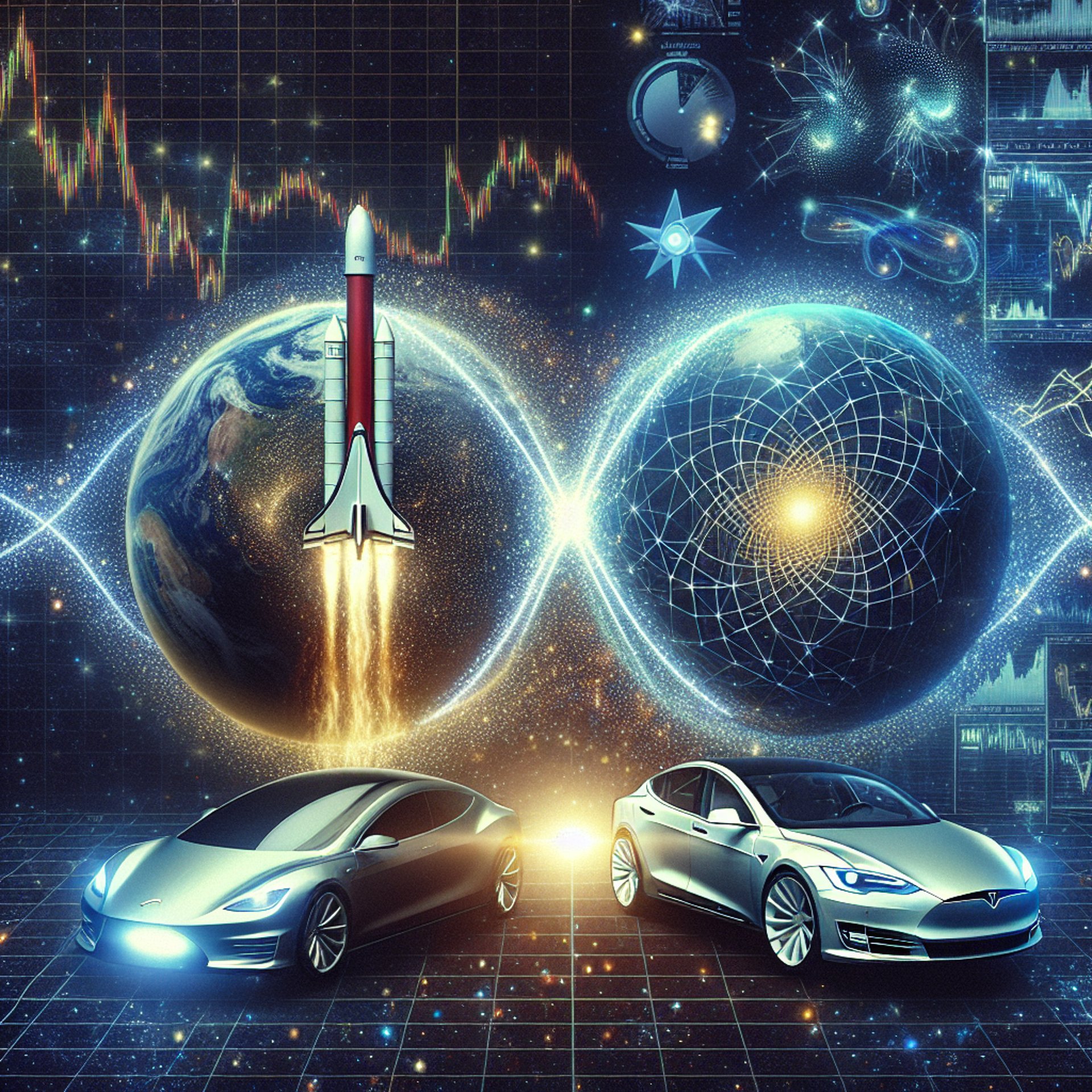 SpaceX IPO Buzz Sparks Merger Rumors with Tesla Amidst AI-Powered Market Shifts