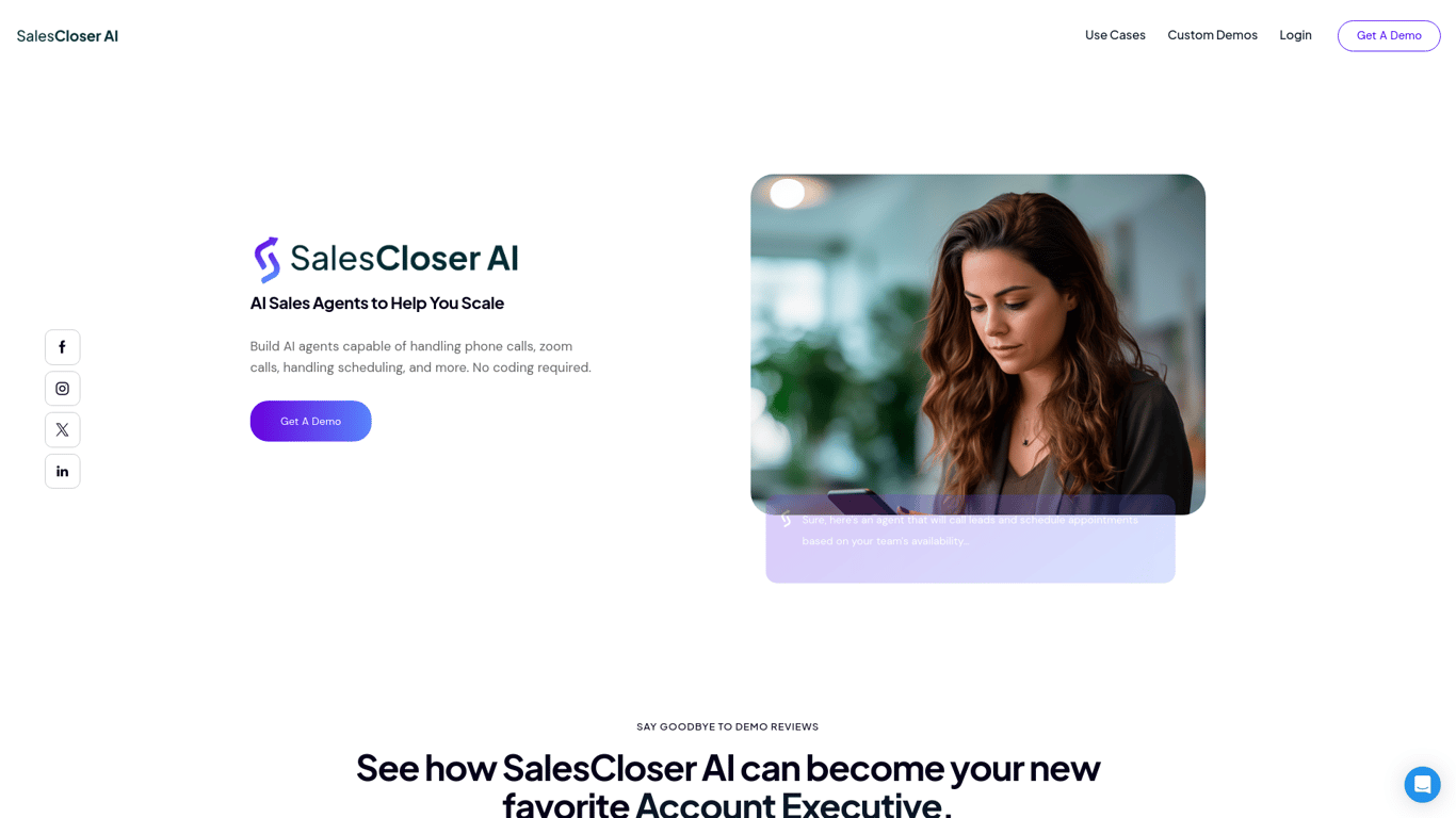 Thumbnail image for Sales Closer AI