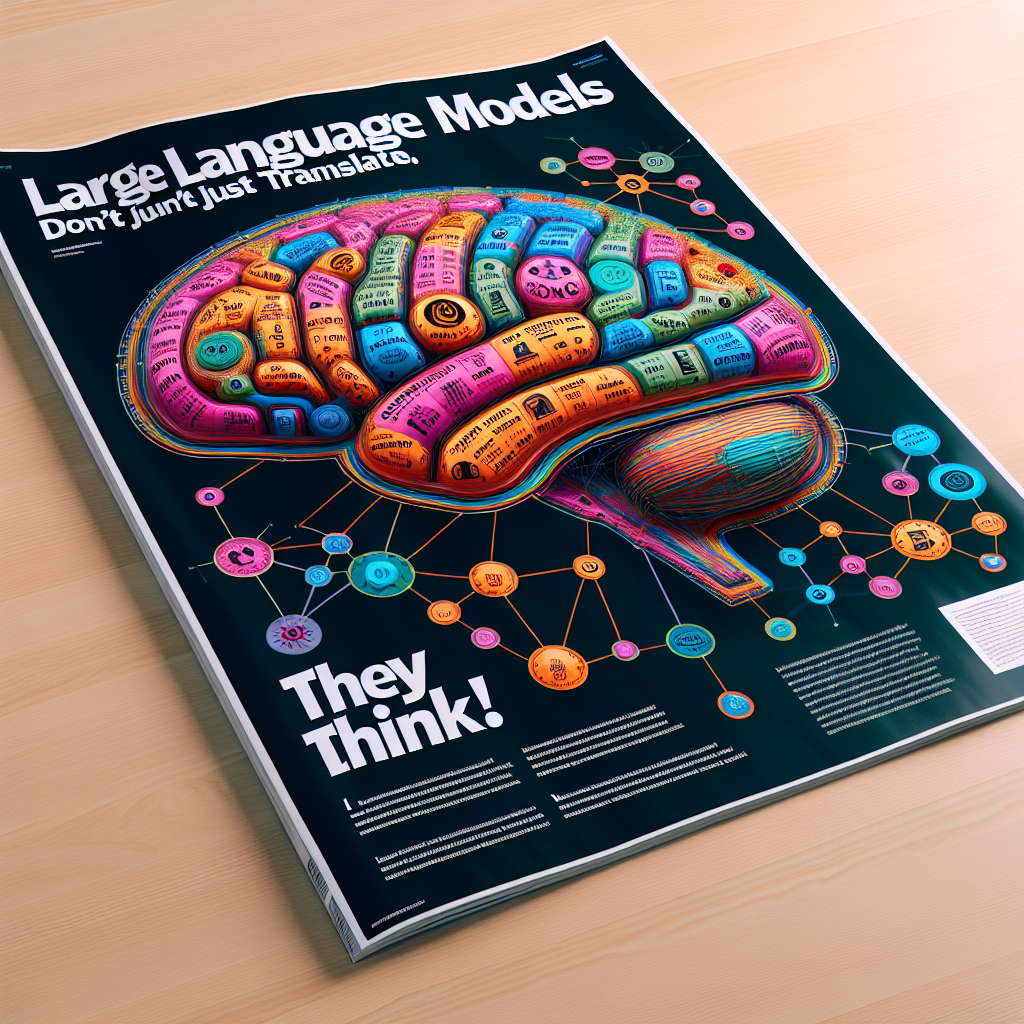 Anthropic's New Study Reveals: Large Language Models Don't Just Translate, They Think!
