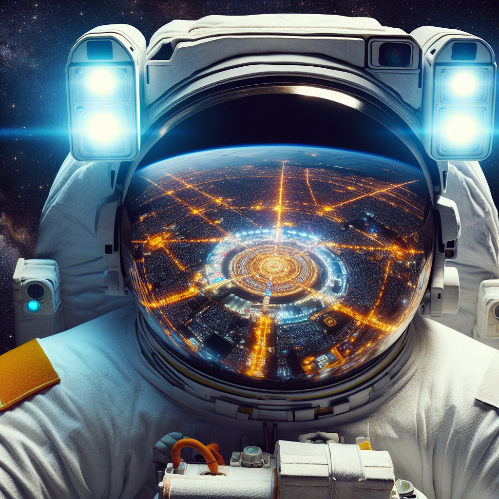 Astronaut's Eye: Maha Kumbh 2025 Dazzles from Space!