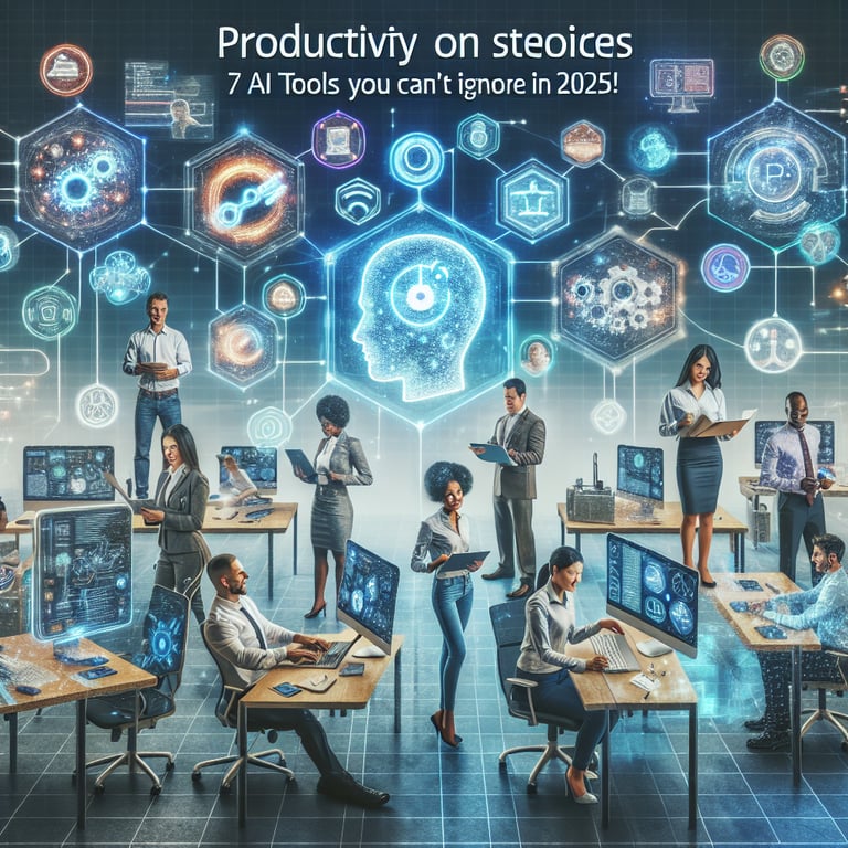 Productivity on Steroids: 7 AI Tools You Can't Ignore in 2025!