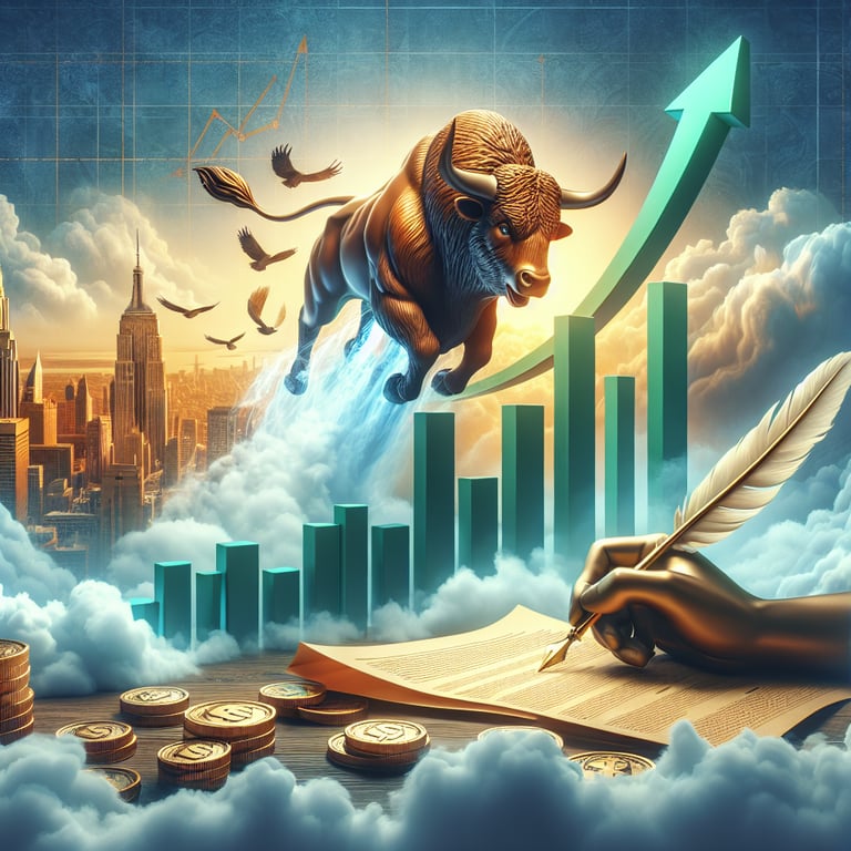 Stock Markets Surge as Fed Signals Rate Cuts and Inflation Eases Concerns