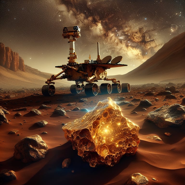 NASA's Perseverance Rover Strikes Geologic Gold on Mars with Unique Rock Find!