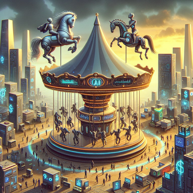 Silicon Valley's AI Investment Carousel: A Dance of Giants and Underdogs