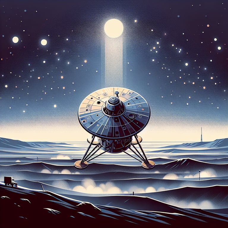 Viking 1's Epic Mars Adventure: A Giant Leap for Space Exploration