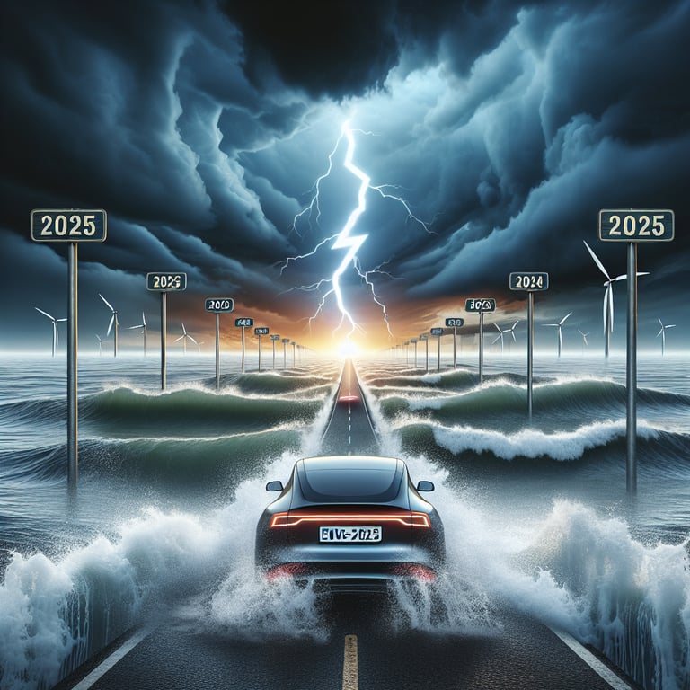 Tesla Faces Intense Challenges: Navigating Financial Turbulence in 2025