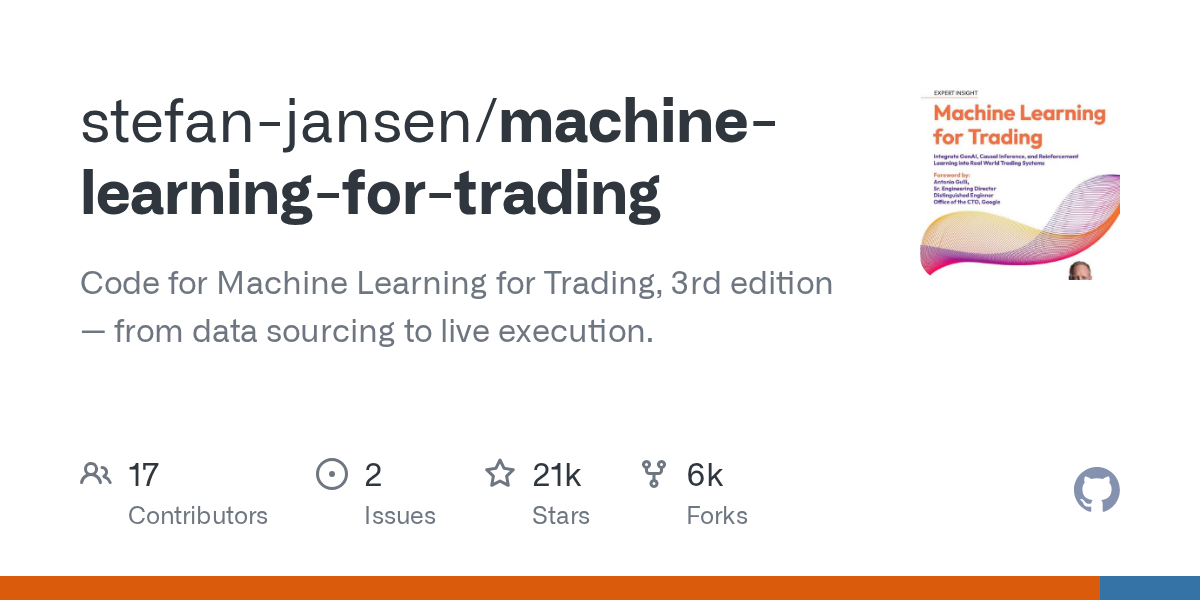 Machine Learning For Trading Resource Guide