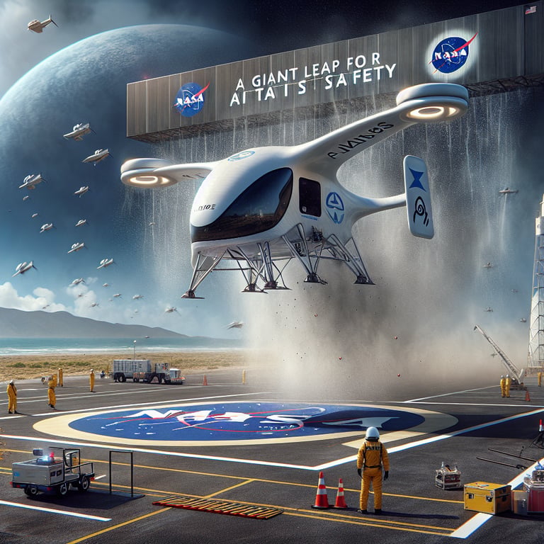NASA's eVTOL Drop Test: A Giant Leap for Air Taxi Safety!