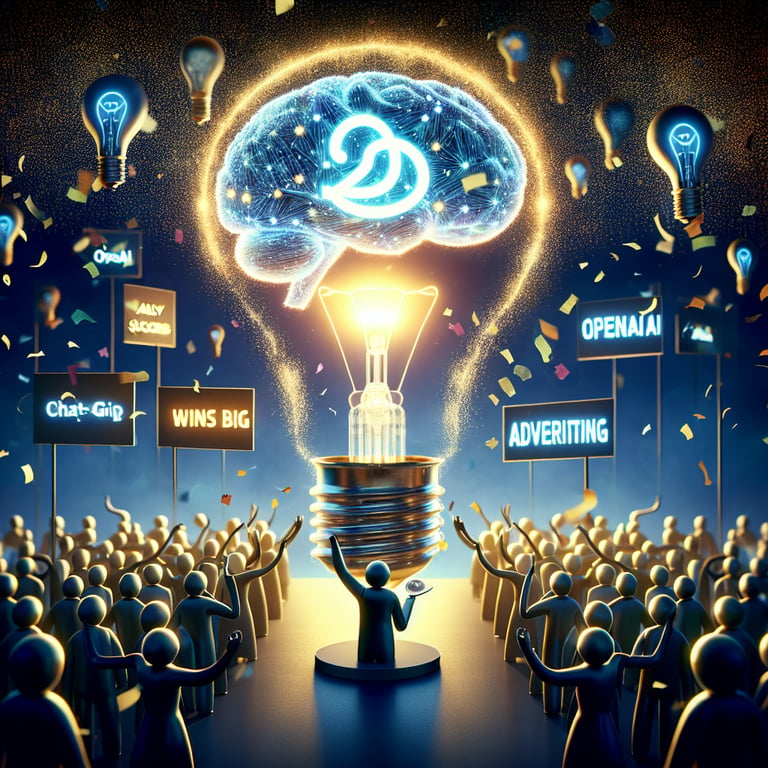 OpenAI Wins Big with Early Success in ChatGPT Advertising!