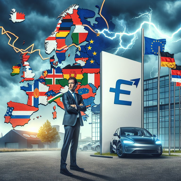 Elon Musk's Politics Stir Up Trouble for Tesla in Europe