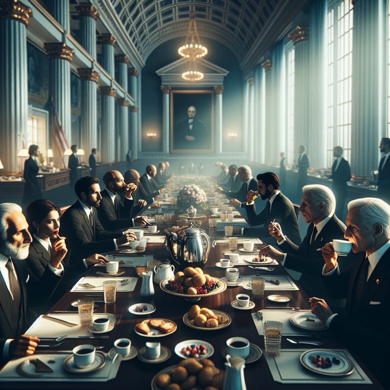 Power Breakfast at the White House: Elon Musk, Shivon Zilis, and Hussain Sajwani Meet for an Unrevealed Agenda!