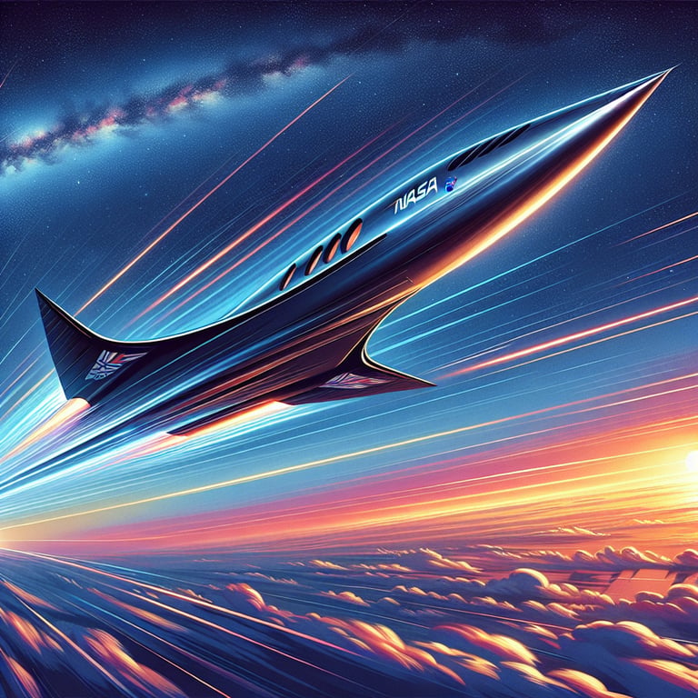 NASA's X-59: A Giant Leap for Quiet Supersonic Flight!